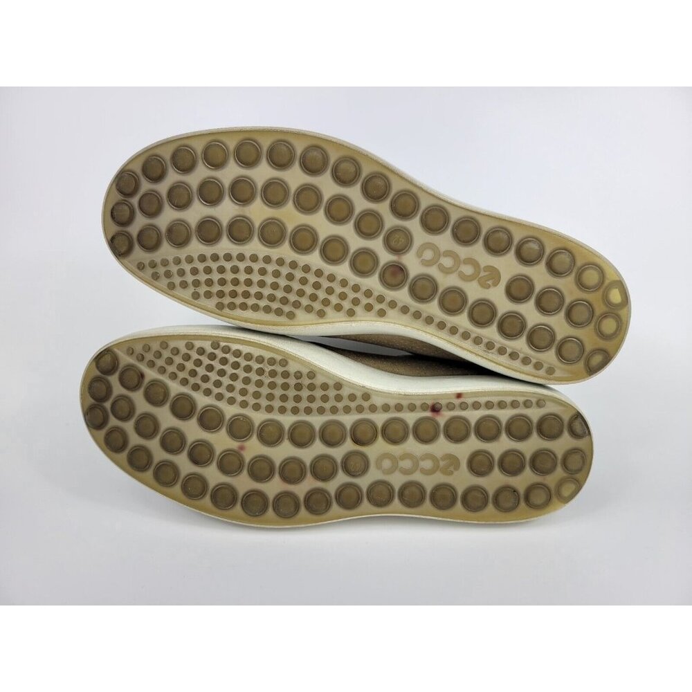 Ecco Danish Design Leather Shoes Size Mens 8 EUR 42 Beige Gray White 47003402459 - Picture 9 of 9